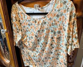 Apt. 9 Floral Print T-Shirt