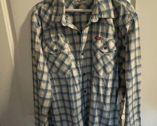 Wrangler Plaid Long-Sleeve Shirt