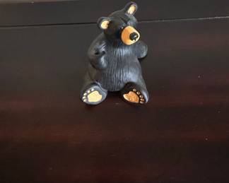 Bearfoots by Jeff Fleming Black Bear Figurine