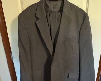 Men's Grey Wool Blend Suit