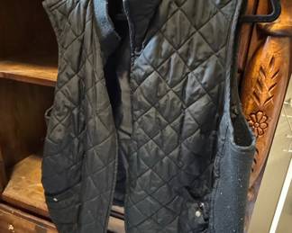 Croft & Barrow Quilted Vest and Floral Print Top