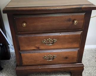 3 Drawer Side Table