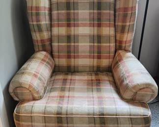 Vintage Wingback Armchair