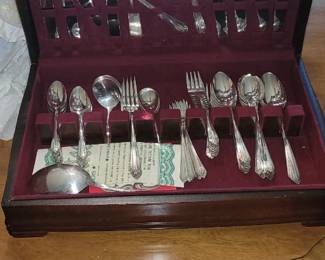 1953 silver plate William Rogers flatware