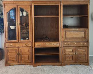 Broyhill 3 Piece Entertainment Center