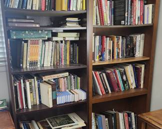 Large Book Shelves (and many books)