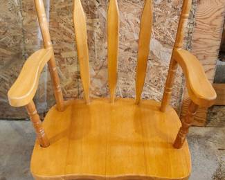 Childs Wooden Rocking Chair
