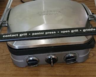 Grill/griddle/panini press