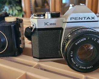 Antique baby brownie special, Pentax k1000 SE
