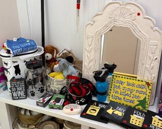 Vintage and modern decor, housewares, linens and pottery
