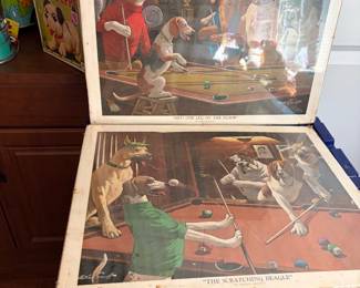 Vintage and modern toys