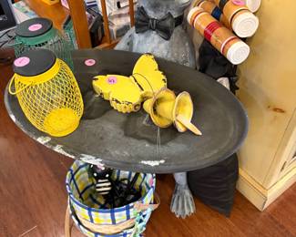 Vintage and modern decor, housewares, linens and pottery