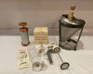 Old And New Cooking Gadgets