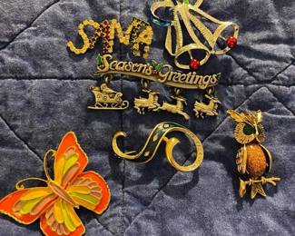 Holiday And Enameled Pins