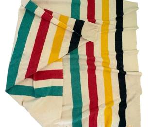 1939 Hudson Bay Full Size Blanket 3, With LabelPatch