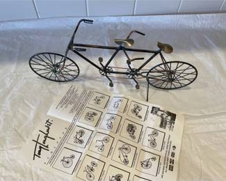 Tony Longhurst Tandem Cycle Sculpture