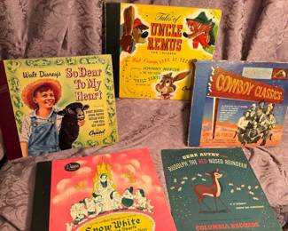 Walt Disney Vintage Record Collection And More