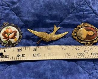 Victorian Inspired Metal Jewelry