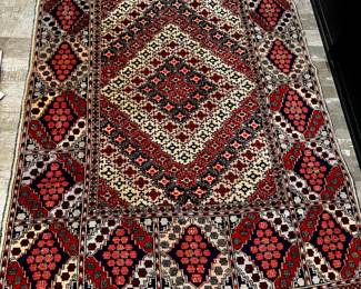 Afghan rug  3'9" x 5'5"