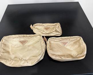 Prada cosmetic pouches