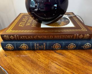 Leather bound books