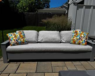 Room & Board Rayo 92" patio sofa - 2 available