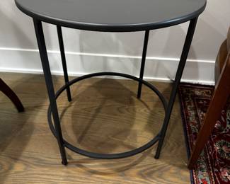 Pr. Room and Board metal side tables