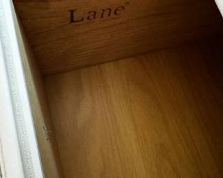 Lane Furniture mirrored cedar cabinet  72"h  x 30"w x 22.5"d