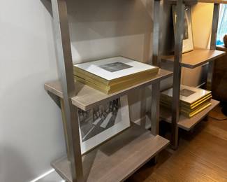 Room & Board Gallery leaning shelves - 2 available   27w x 14d x 85h