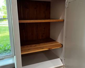 Lane Furniture mirrored cedar cabinet  72"h  x 30"w x 22.5"d