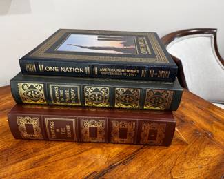 Leather bound books