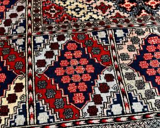 Afghan rug  3'9" x 5'5"