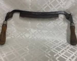 Folding Draw Knife- Signed Jennings 