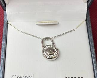 Sterling Chain w/Pendant