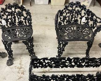 Cast Iron Chairs 