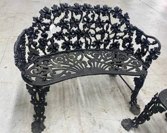 Cast Iron Bench 