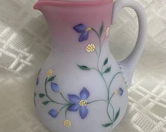 Fenton Burmese Water Set