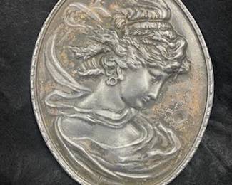Aluminum Cameo-Style Plaque