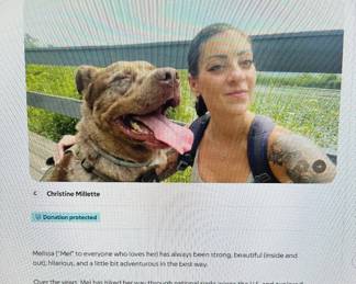 Sweet Melissa…(Mel) Please Donate