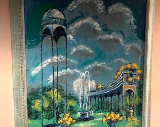 Oil signed