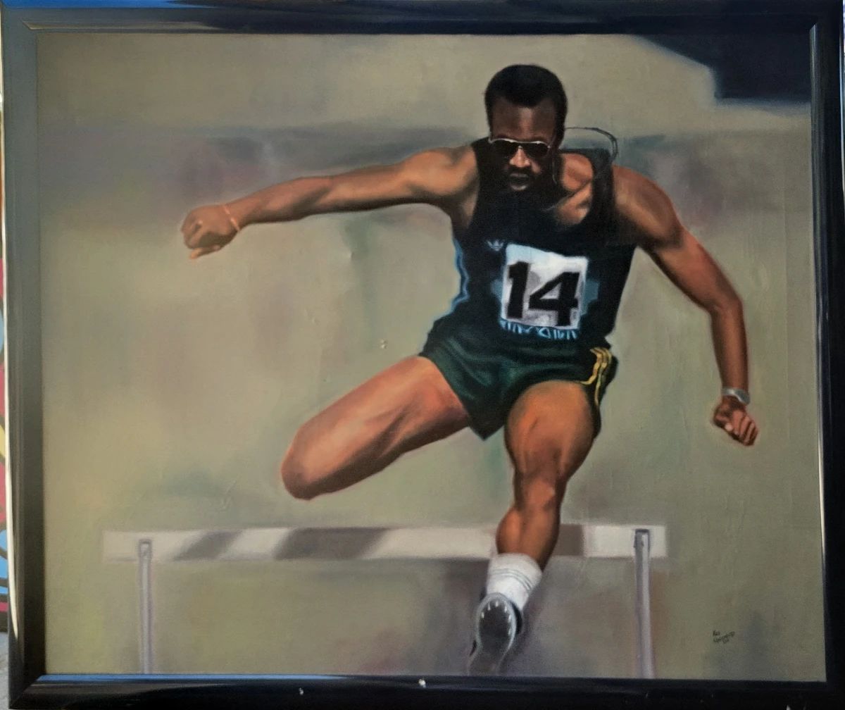Large Kenneth Gatewood oil painting