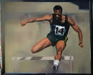 Large Kenneth Gatewood oil painting