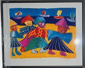 Tongyull Chae serigraph