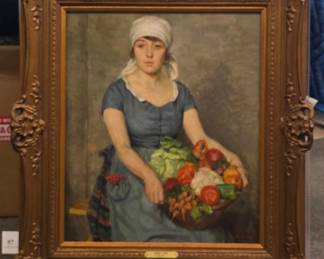 European painting signed "Jacob".
