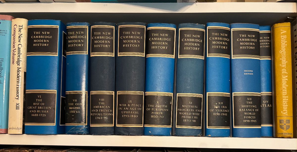 One of Several Unusual Sets of Books