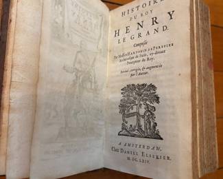Histoire du Roy Henry le Grande (Archbishop of Paris); 1664