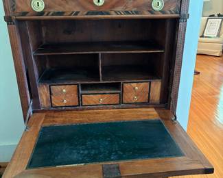 18th Century Louis 16 Secretary with Marble Top