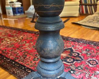 Hand Painted Antique Tilt-Top -Base