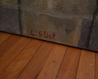 Signature 'L Eliot'