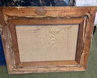 Back of Original Painting
